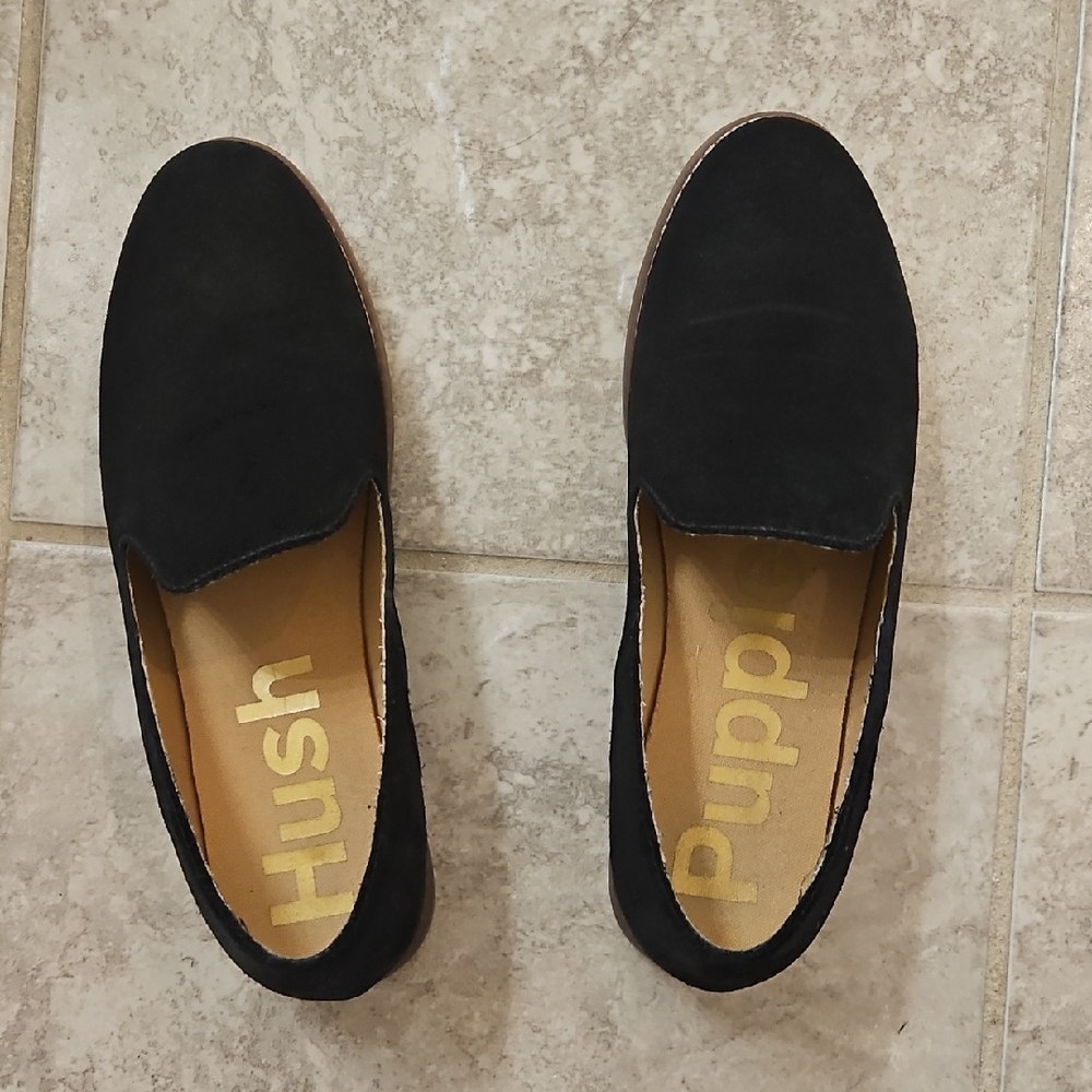 Hush Puppies Women's Black Flats